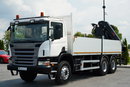Scania P360 / 6X4 / SKRZYNIOWY 4.85 + HDS HIAB 211 E-6 HIDUO / UDŹWIG 7100KG / MAX WYSÓW 16.5 M / STEROWANIE RADIOWE zdjęcie 14