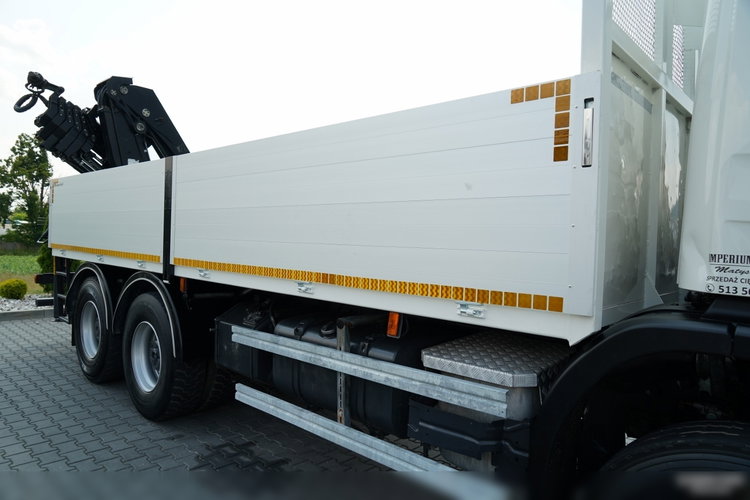 Scania P360 / 6X4 / SKRZYNIOWY 4.85 + HDS HIAB 211 E-6 HIDUO / UDŹWIG 7100KG / MAX WYSÓW 16.5 M / STEROWANIE RADIOWE zdjęcie 29
