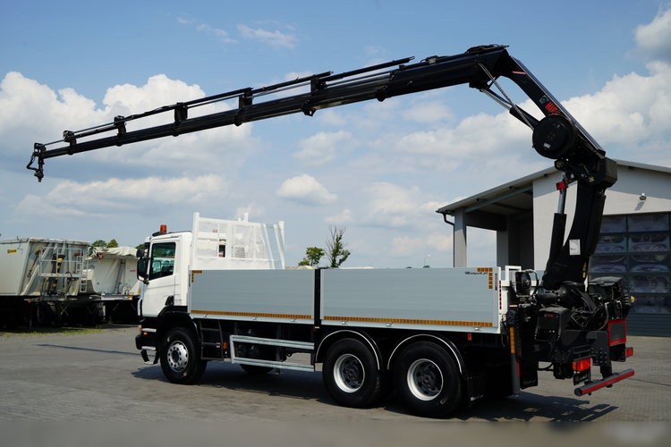 Scania P360 / 6X4 / SKRZYNIOWY 4.85 + HDS HIAB 211 E-6 HIDUO / UDŹWIG 7100KG / MAX WYSÓW 16.5 M / STEROWANIE RADIOWE zdjęcie 7