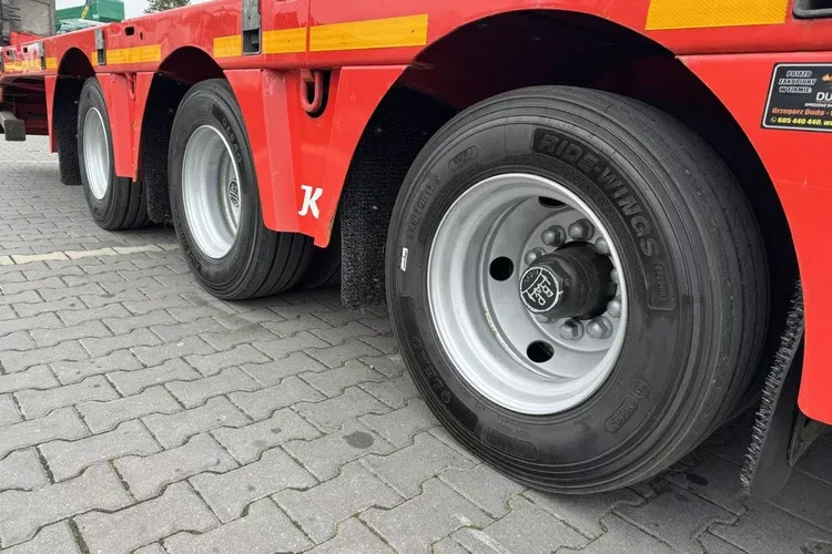 KAESSBOHRER Niskopodłogowa Telemega Rozciągana 7.25 3-Osiowa Oś skrętna zdjęcie 11