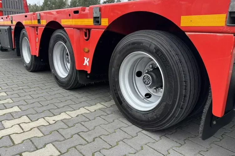 KAESSBOHRER Niskopodłogowa Telemega Rozciągana 7.25 3-Osiowa Oś skrętna zdjęcie 21