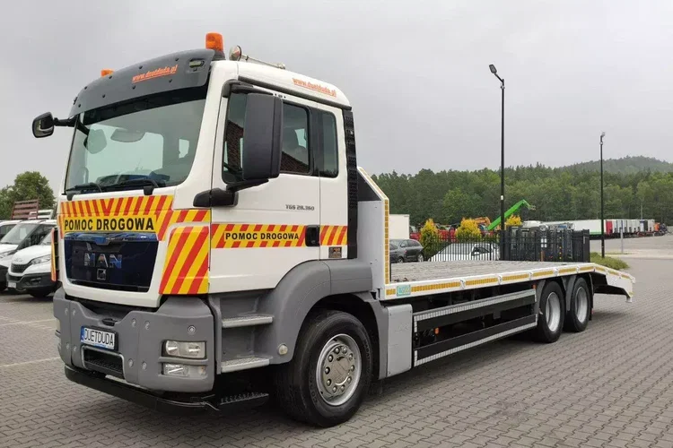MAN TGS 28.360 6x2 Najazd Hydrauliczny Laweta Ciężarowa zdjęcie 1