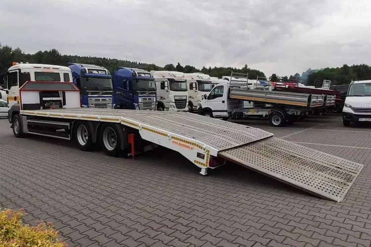 MAN TGS 28.360 6x2 Najazd Hydrauliczny Laweta Ciężarowa zdjęcie 8
