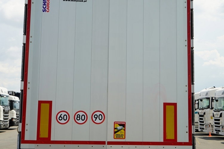 Schmitz / FIRANKA / STANDARD / OŚ PODNOSZONA / PODNOSZONY DACH / 2022R  zdjęcie 12