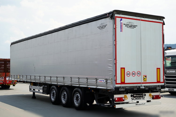 Schmitz / FIRANKA / STANDARD / OŚ PODNOSZONA / PODNOSZONY DACH / 2022R  zdjęcie 5