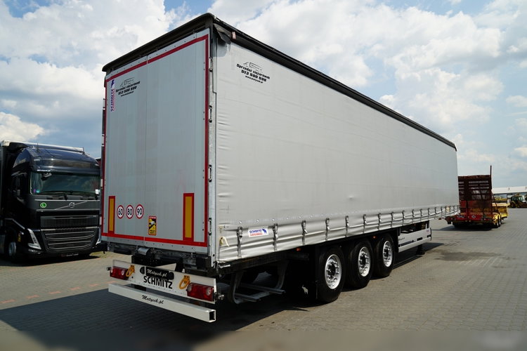 Schmitz / FIRANKA / STANDARD / OŚ PODNOSZONA / PODNOSZONY DACH / 2022R  zdjęcie 6