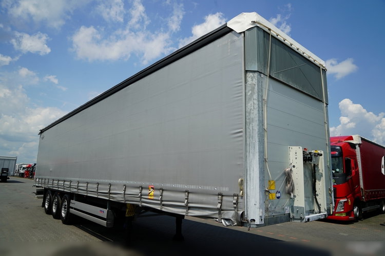 Schmitz / FIRANKA / STANDARD / OŚ PODNOSZONA / PODNOSZONY DACH / 2022R  zdjęcie 8