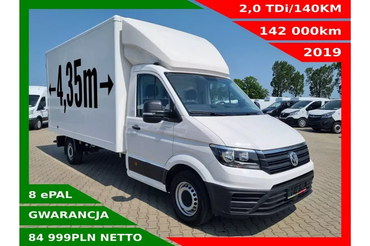 Volkswagen Crafter 84999zł NETTO Kontener 8 ePAL 2.0 TDi/140KM zdjęcie 1