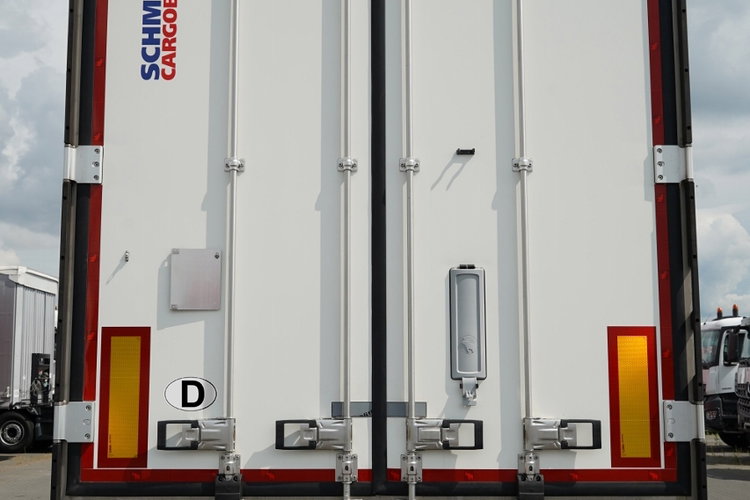 SCHMITZ  / CHŁODNIA / THERMO KING SLX 300 / DOPPELSTOCK / KOSZ NA PALETY /  OŚ PODNOSZONA / MAŁO UŻYWANA  zdjęcie 12