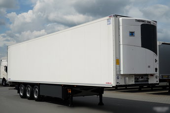 Schmitz SCHMITZ  / CHŁODNIA / THERMO KING SLX 300 / DOPPELSTOCK / KOSZ NA PALETY /  OŚ PODNOSZONA / MAŁO UŻYWANA 