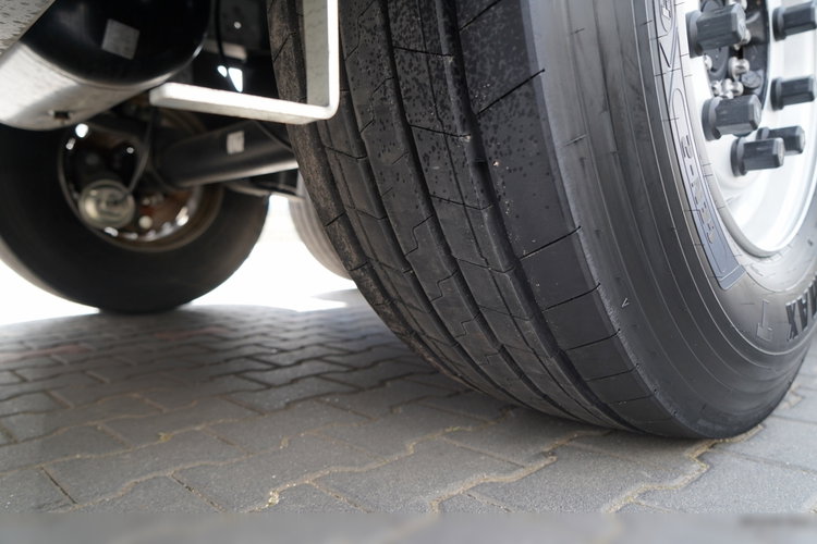 SCHMITZ  / CHŁODNIA / THERMO KING SLX 300 / DOPPELSTOCK / KOSZ NA PALETY /  OŚ PODNOSZONA / MAŁO UŻYWANA  zdjęcie 22