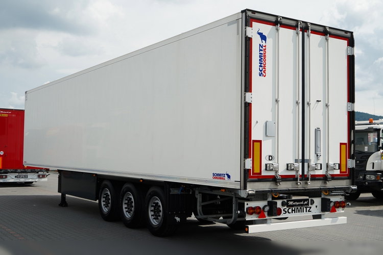 SCHMITZ  / CHŁODNIA / THERMO KING SLX 300 / DOPPELSTOCK / KOSZ NA PALETY /  OŚ PODNOSZONA / MAŁO UŻYWANA  zdjęcie 6