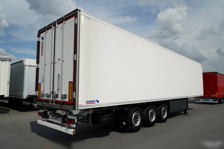 SCHMITZ  / CHŁODNIA / THERMO KING SLX 300 / DOPPELSTOCK / KOSZ NA PALETY /  OŚ PODNOSZONA / MAŁO UŻYWANA  zdjęcie 7