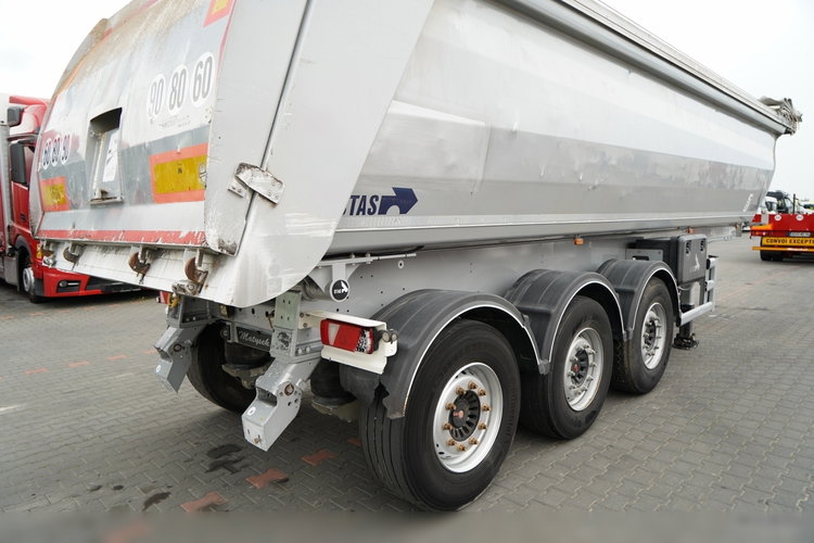 STAS WYWROTKA / 26m3 / ALUMINIOWA / OŚ PONOSZONA / SKRĘTNA  / OSIE SAF   zdjęcie 13