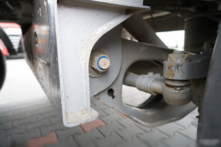 STAS WYWROTKA / 26m3 / ALUMINIOWA / OŚ PONOSZONA / SKRĘTNA  / OSIE SAF   zdjęcie 19