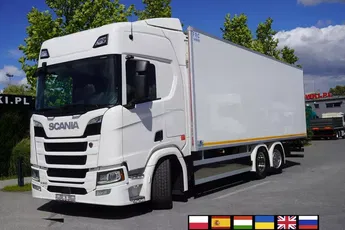 Scania R500 / Chłodnia Lecapitaine 20 EPAL / Carrier Supra 950 / 3. oś skrętna