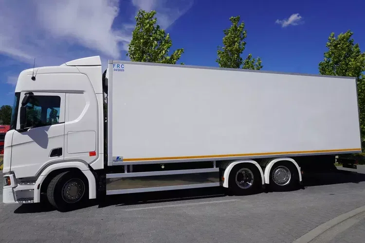 Scania R500 / Chłodnia Lecapitaine 20 EPAL / Carrier Supra 950 / 3. oś skrętna zdjęcie 2