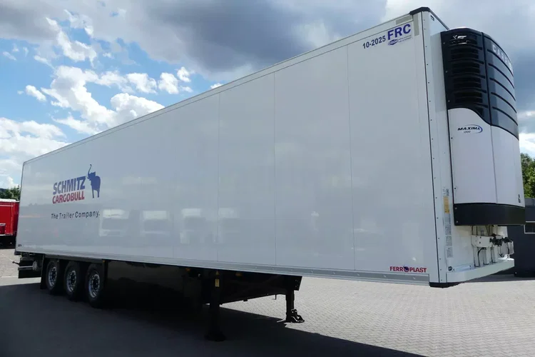 Schmitz CHŁODNIA / DOPPELSTOCK / IDEALNY STAN / OŚ PODNOSZONA / zdjęcie 12