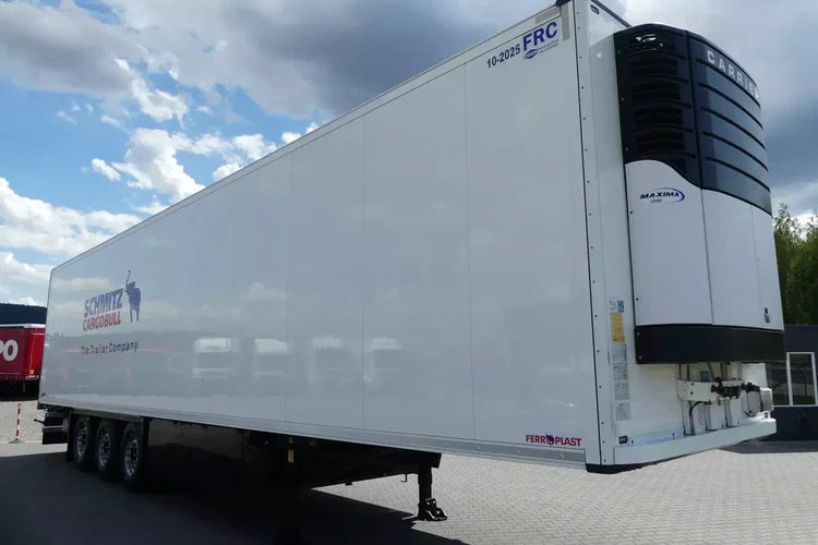 Schmitz CHŁODNIA / DOPPELSTOCK / IDEALNY STAN / OŚ PODNOSZONA / zdjęcie 13