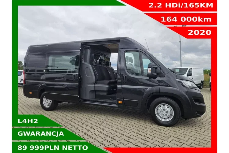 Peugeot boxer L4H2 89999zł NETTO Brygadówka 6 osób 2.2HDi/165KM zdjęcie 1