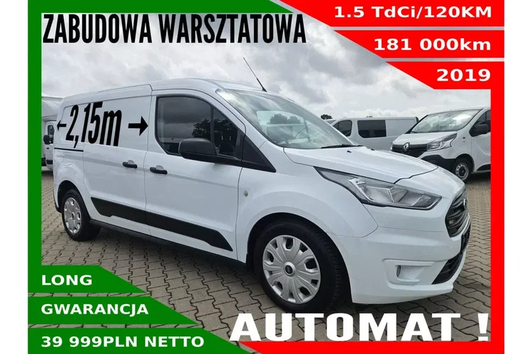 Ford transit-connect L2H1 39999zł NETTO Zabudowa warsztatowa 1.5 TdCi/120KM zdjęcie 1
