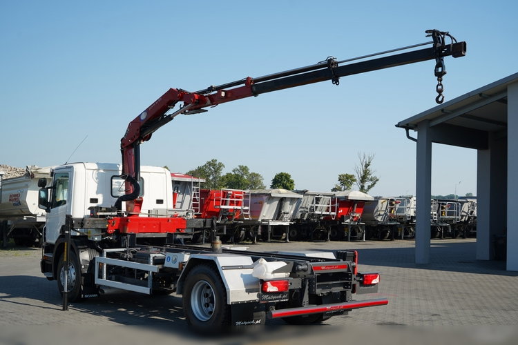 Scania P 280 / 4X2 / SIŁOWNIK DO WYWROTU / + HDS HMF 635 / UDŹWIG 1 500 KG / MAX WYSÓW 7 M / STEROWANIE RADIOWE / EURO 6 zdjęcie 4