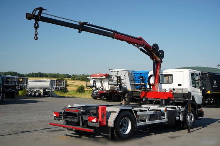 Scania P 280 / 4X2 / SIŁOWNIK DO WYWROTU / + HDS HMF 635 / UDŹWIG 1 500 KG / MAX WYSÓW 7 M / STEROWANIE RADIOWE / EURO 6 zdjęcie 5