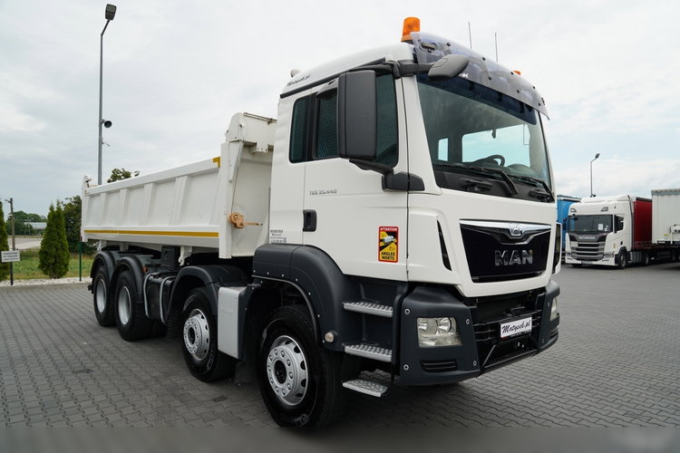 MAN TGS 35.440 / 8X4 / WYWROTKA 2 STR. / HYDROBURTA / BORDMATIC / ZABUDOWA MEILLER KIPPER zdjęcie 34