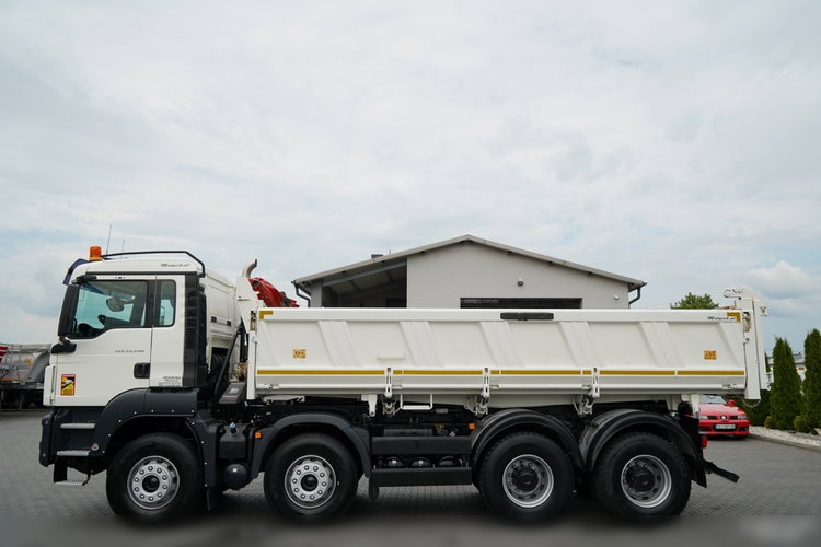 MAN TGS 35.440 / 8X4 / WYWROTKA 2 STR. / HYDROBURTA / BORDMATIC / ZABUDOWA MEILLER KIPPER zdjęcie 41