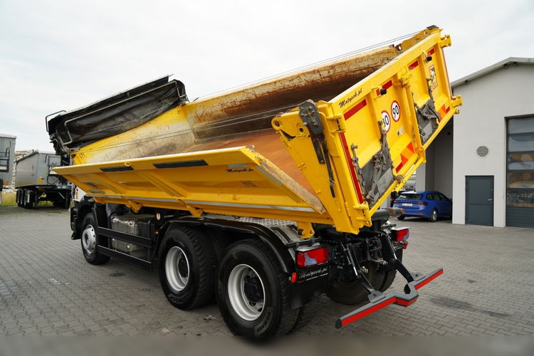 Iveco STRALIS X-WAY 480 / 6x4 / WYWROTKA DWUSTRONNA /  HYDROBURTA / BOARDMATIC / MEILLER KIPPER / SPROWADZONY zdjęcie 10