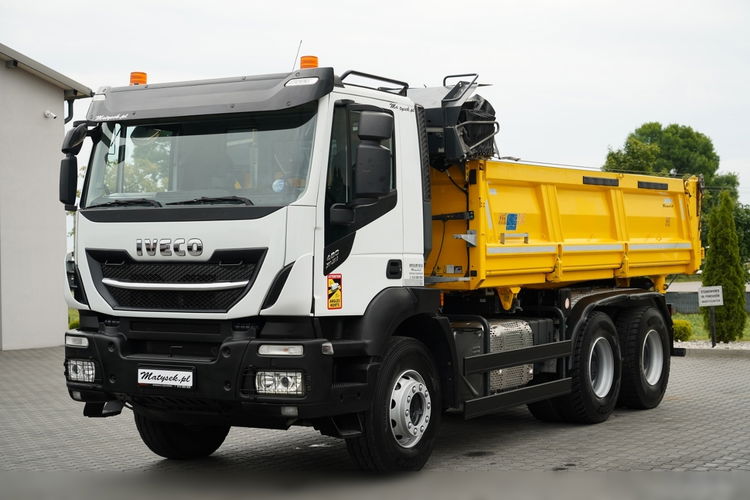 Iveco STRALIS X-WAY 480 / 6x4 / WYWROTKA DWUSTRONNA /  HYDROBURTA / BOARDMATIC / MEILLER KIPPER / SPROWADZONY zdjęcie 16