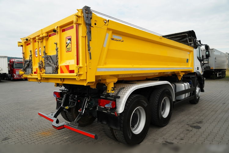 Iveco STRALIS X-WAY 480 / 6x4 / WYWROTKA DWUSTRONNA /  HYDROBURTA / BOARDMATIC / MEILLER KIPPER / SPROWADZONY zdjęcie 22