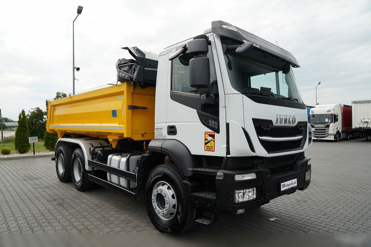 Iveco STRALIS X-WAY 480 / 6x4 / WYWROTKA DWUSTRONNA /  HYDROBURTA / BOARDMATIC / MEILLER KIPPER / SPROWADZONY zdjęcie 24
