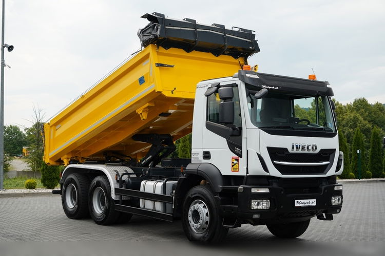 Iveco STRALIS X-WAY 480 / 6x4 / WYWROTKA DWUSTRONNA /  HYDROBURTA / BOARDMATIC / MEILLER KIPPER / SPROWADZONY zdjęcie 4