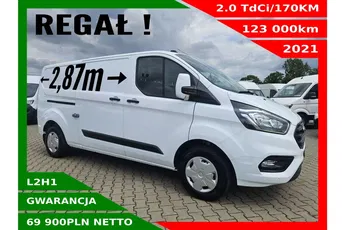 Ford transit-custom L2H1 69900zł NETTO 2.0TdCi/170KM
