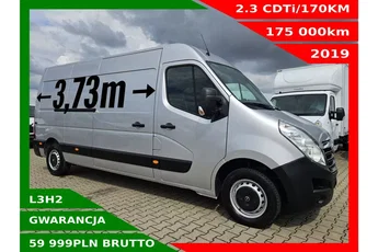 Opel movano L3H2 59999zł BRUTTO 2.3CDTi/170KM