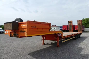 JANMIL NISKOPODWOZIOWA / LAWETA / OŚ SKRĘTNA / OSIE SAF /