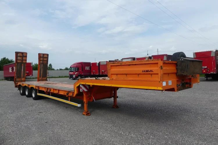 JANMIL NISKOPODWOZIOWA / LAWETA / OŚ SKRĘTNA / OSIE SAF / zdjęcie 9