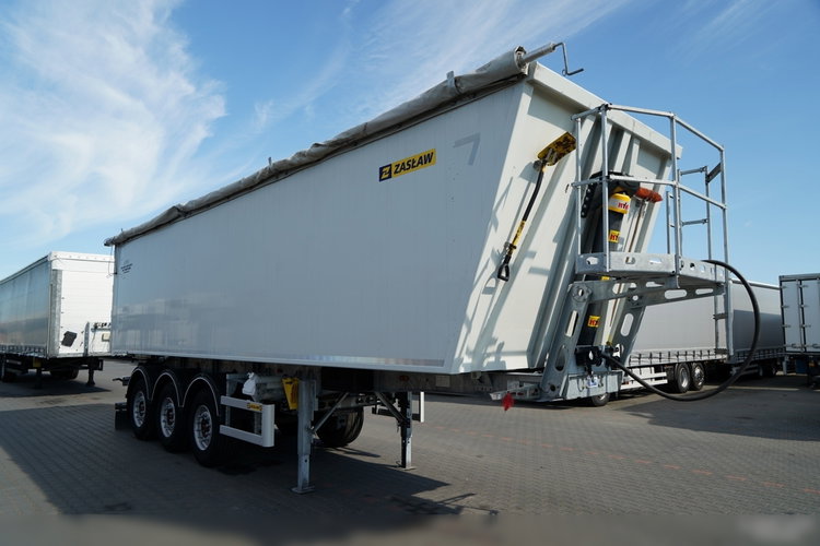 ZASŁAW D-653A / WYWROTKA ALUMINIOWA / 47 m3 / 2024 ROK / KLAPO-DRZWI / OS PODNOSZONA / OSIE SAF zdjęcie 2