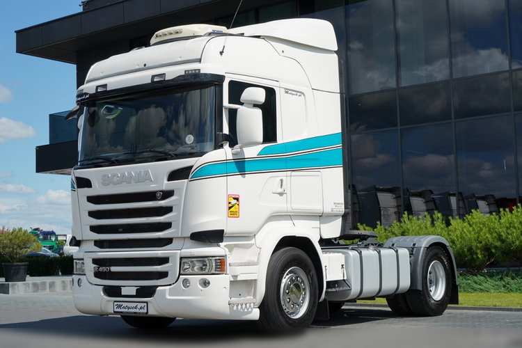 Scania R 450 / RETARDER/ KLIMATYZACJA POSTOJOWA / I-PARK COOL / 2016 ROK / PO KONTRAKCIE SERWISOWYM / SPROWADZONA zdjęcie 1