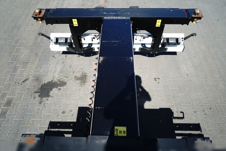 Krone / NACZEPA PODKONTENEROWA / MAŁO UŻYWANA / UNIWERSALNA / 2023 ROK / ROZSUWANY TYŁ / DO WSZYSTKICH KONTENERÓW / OŚ PODNOSZONA zdjęcie 15