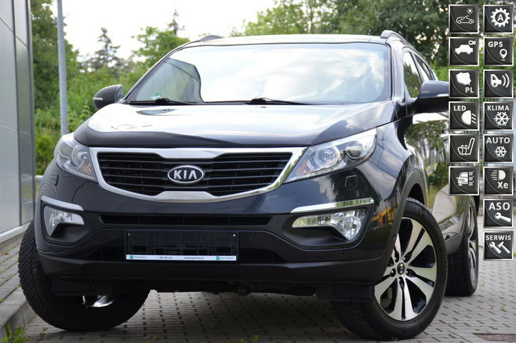 Kia Sportage Opłacona 2.0i DOHC 163KM Serwis Xenon Panorama Navi Skóra Kamera zdjęcie 1