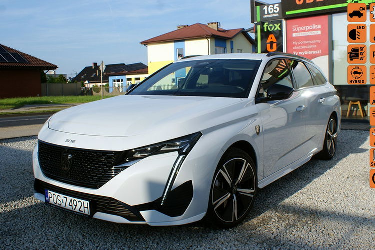 Peugeot 308 SW Faktura 23% Hybrid PHEV GT FABRYCZNA Gwarancja zdjęcie 1