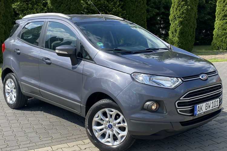 Ford EcoSport LEDY+Relingi+Podgrz Fotel+Kier wielo+USB+Komputer+Podłokietnik zdjęcie 14