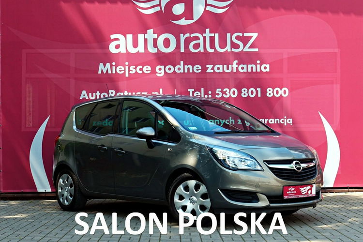 Opel Meriva Salon Polska - 1 właściciel Benzyna 1.4T + LPG 100% Org. Lakier zdjęcie 1