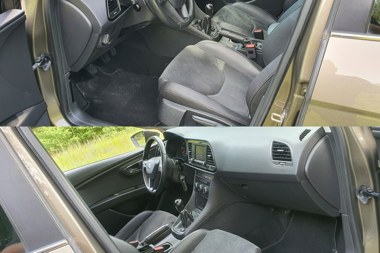 Seat Leon ST # 1.6 TDI # Navi # Climatronic # Skóra # Alkantara # zdjęcie 15