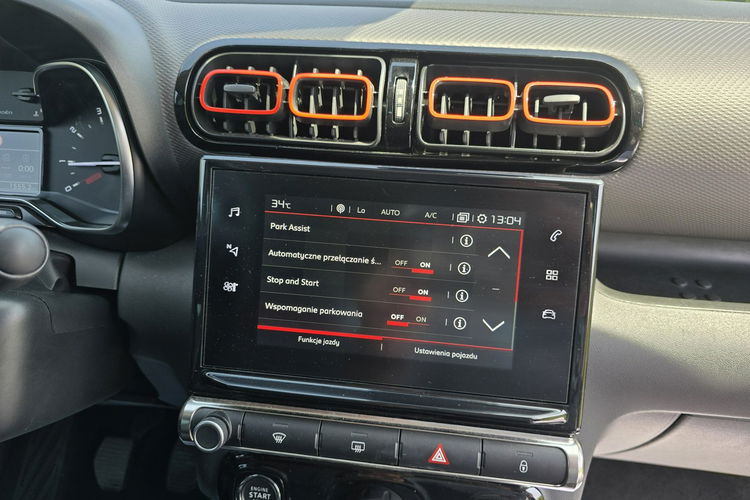 C3 Aircross Citroen C3 Aircross 1.2 Shine, Full opcja tylko 54tyś przebiegu zdjęcie 31