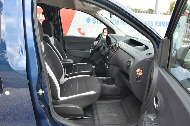 Dacia Dokker Stepway 1.6SCe 102KM 2019r. Salon PL 5-os Klima TEMPOMAT czujniki HAK zdjęcie 10