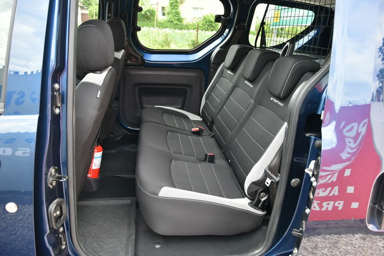 Dacia Dokker Stepway 1.6SCe 102KM 2019r. Salon PL 5-os Klima TEMPOMAT czujniki HAK zdjęcie 13