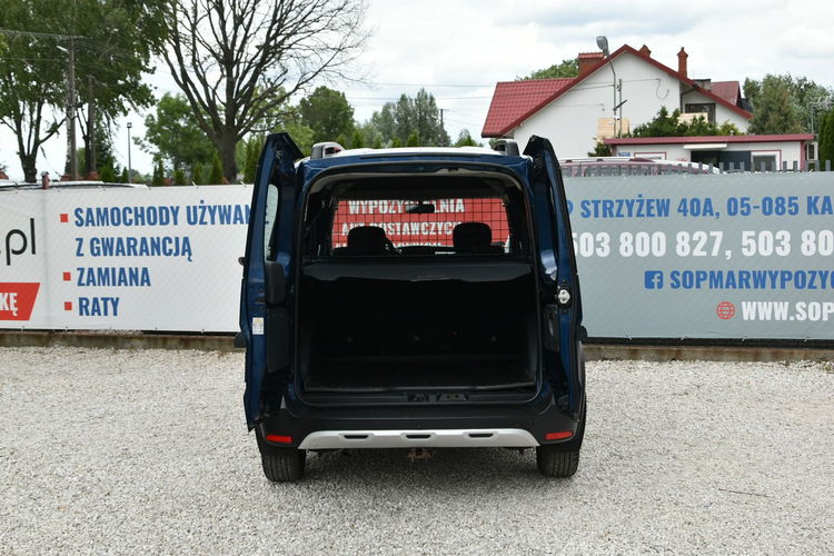 Dacia Dokker Stepway 1.6SCe 102KM 2019r. Salon PL 5-os Klima TEMPOMAT czujniki HAK zdjęcie 23
